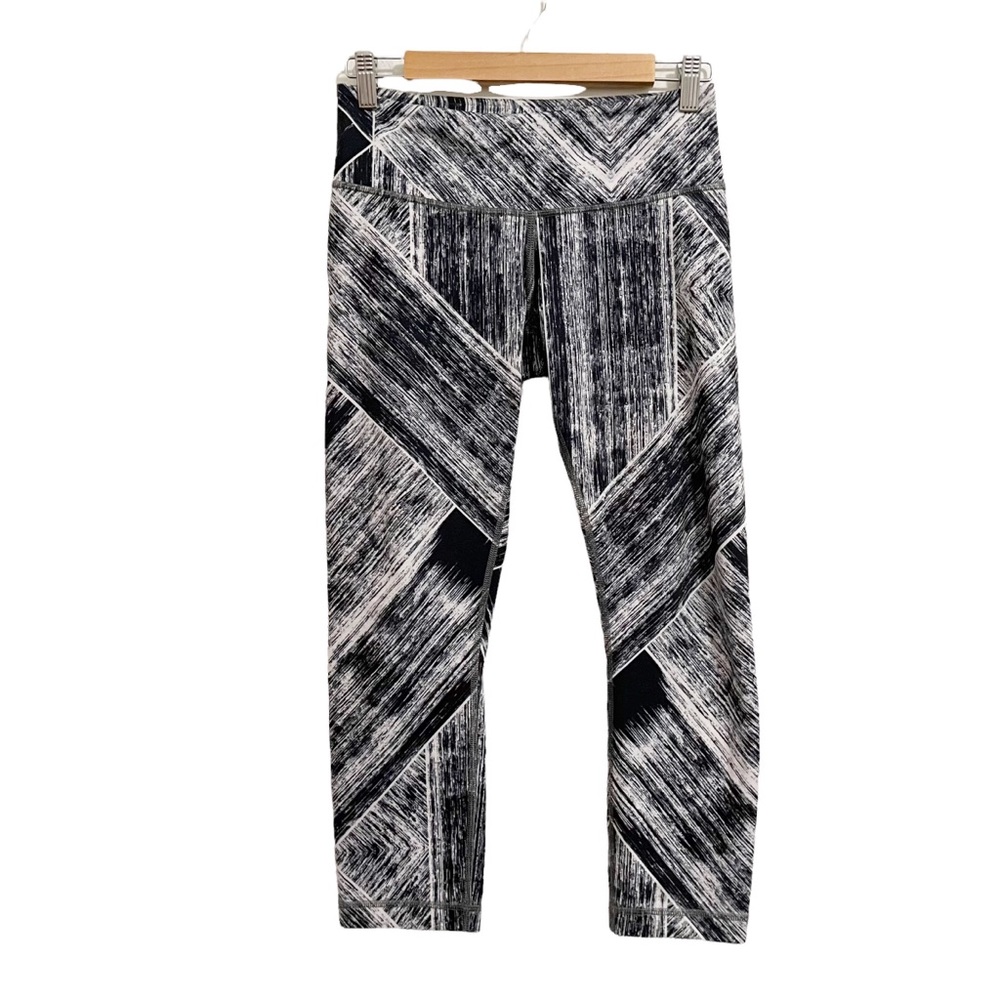 Lululemon Wunder Under Crop Capri Legging Heatwave 6 - Picture 2 of 11